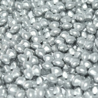 Korálek mačkaný, tvar květ, rozměr 4x7mm, barva 01700