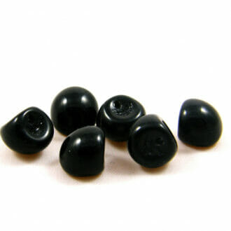 Korálek mačkaný, tvar houba, rozměr 9x8mm, barva 23980