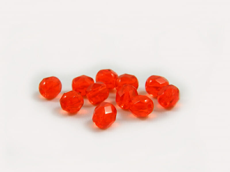 Korálek broušený, průměr 6mm, barva 90040 1 Korálek broušený, průměr 6mm, barva 90040