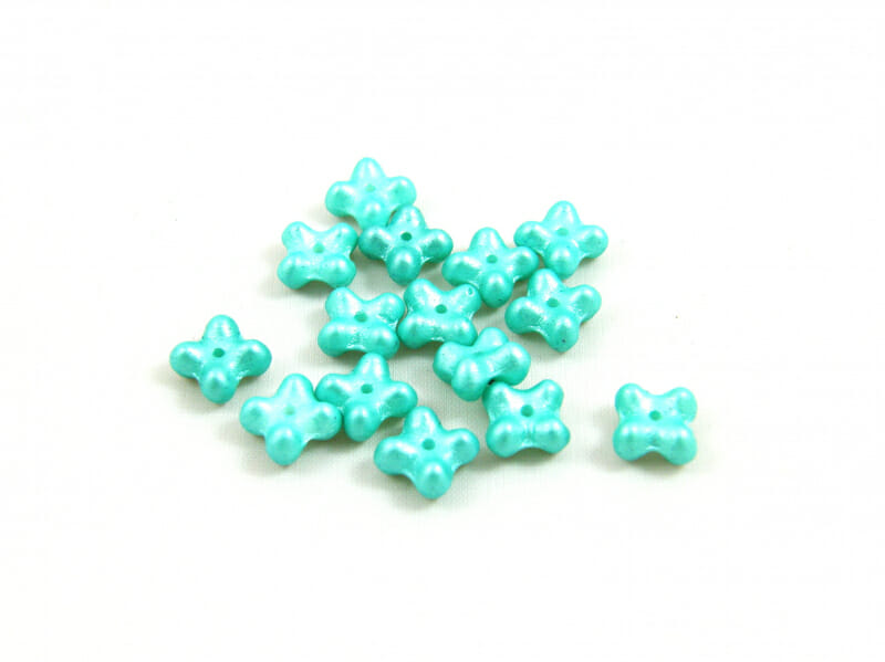 Korálek mačkaný, tvar květ, rozměr 4x7mm, barva 02010, zušlechtění 70455 1 Korálek mačkaný, tvar květ, rozměr 4x7mm, barva 02010, zušlechtění 70455