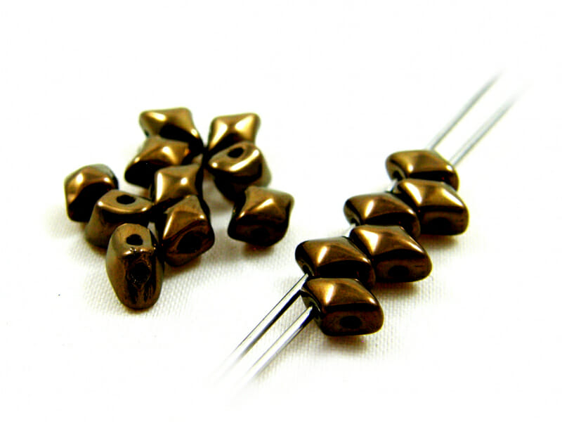 Korálek mačkaný Vario, 2 dírky, rozměr 5x3mm, 23980 - 14415 1 Korálek mačkaný Vario, 2 dírky, rozměr 5x3mm, 23980 - 14415