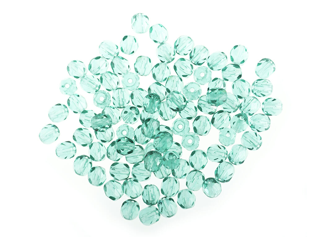 Korálek broušený, průměr 4mm, barva 60210 1 Korálek broušený, průměr 4mm, barva 60210