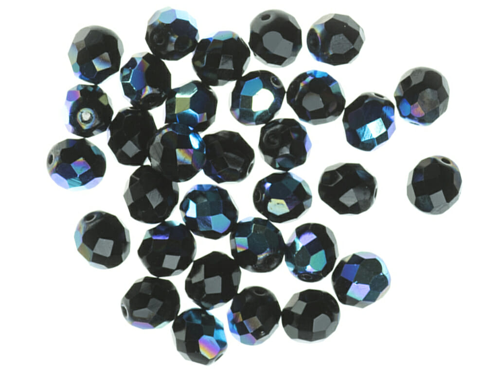 Korálek broušený, průměr 8mm, barva 23980 zušlechtěni 28701 1 Korálek broušený, průměr 8mm, barva 23980 zušlechtěni 28701
