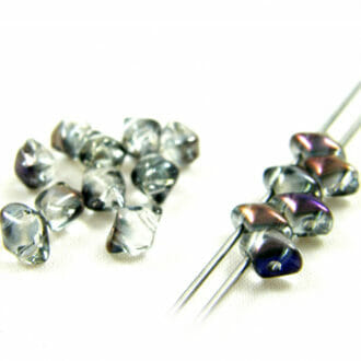 Korálek mačkaný Vario, 2 dírky, rozměr 5x3mm, 00030 - 23001