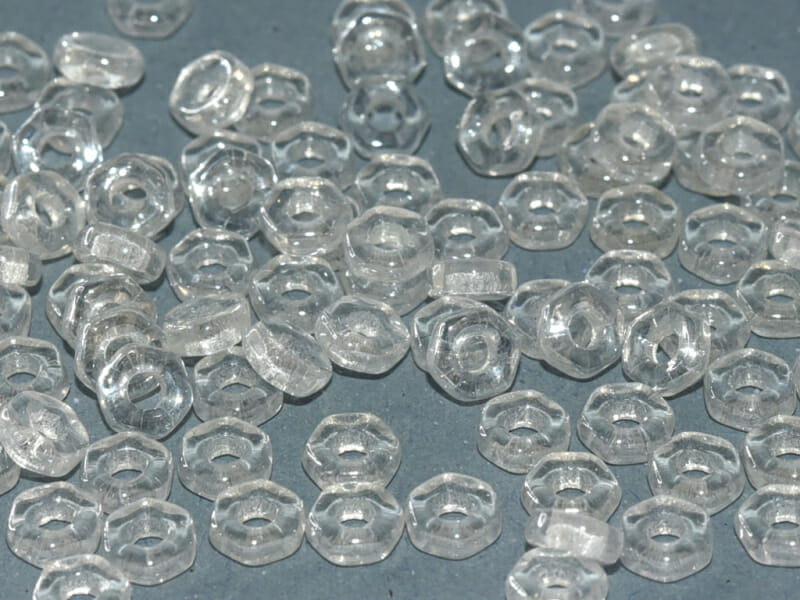 Korálek mačkaný Aureliox, tvar šestihran, rozměr 4x2mm, barva 00030-14400 2 Korálek mačkaný Aureliox, tvar šestihran, rozměr 4x2mm, barva 00030-14400 - Obrázek 2