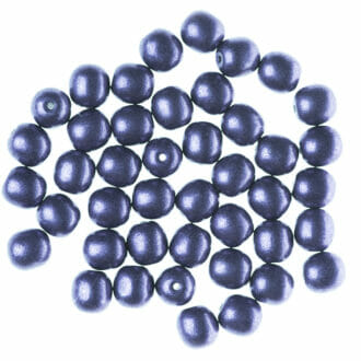 Korálek mačkaný, průměr 6mm, barva 40039