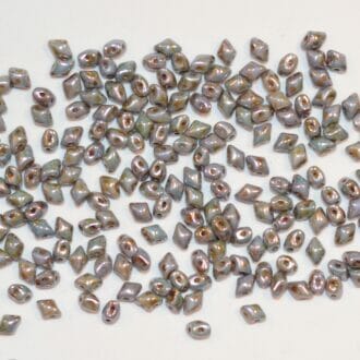 Korálek mačkaný Vario, 2 dírky, rozměr 5x3mm, barva 02010,zušlechtění 14496