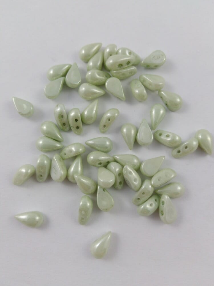 Korálek mačkaný, Tear duo,barva 02010,zušlechtění 14457 1 Korálek mačkaný, Tear duo,barva 02010,zušlechtění 14457