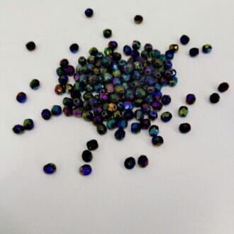 Korálek broušený, průměr 4mm, barva 23980, zušlechtění 28305