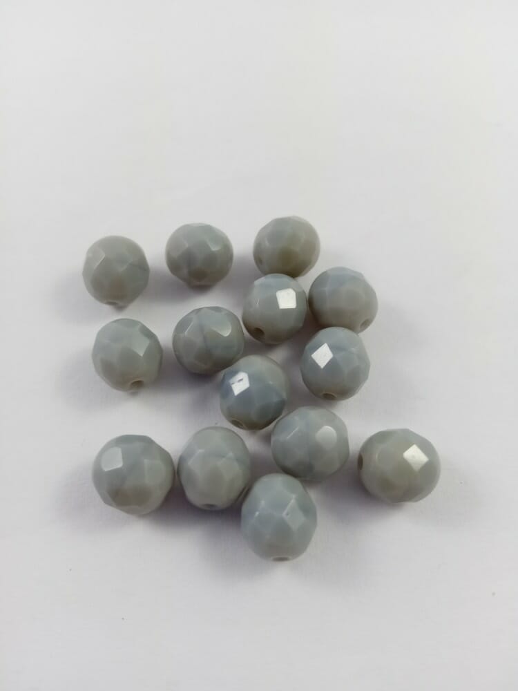 Korálek broušený, průměr 8mm, barva 43100 1 Korálek broušený, průměr 8mm, barva 43100