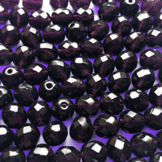 Korálek broušený, průměr 8mm, barva 20080