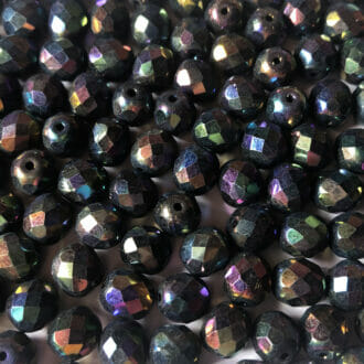 Korálek broušený, průměr 8mm, barva  23980, zušlechtění 28300