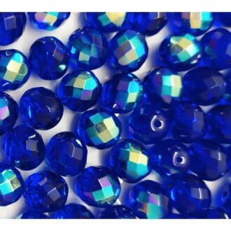 Korálek broušený, průměr 12mm, barva 30060,zušlechtění 28701