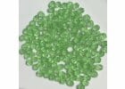 Korálek broušený, průměr 6mm, barva 50510-peridod zelený