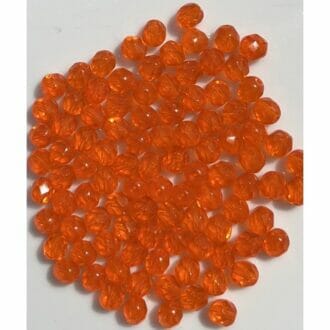 Korálek broušený, průměr 6mm, barva 90010-hyacint
