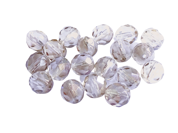 Korálek broušený, průměr 8mm, barva 00030, zušlechtění 21405 2 Korálek broušený, průměr 8mm, barva 00030, zušlechtění 21405 - Obrázek 2